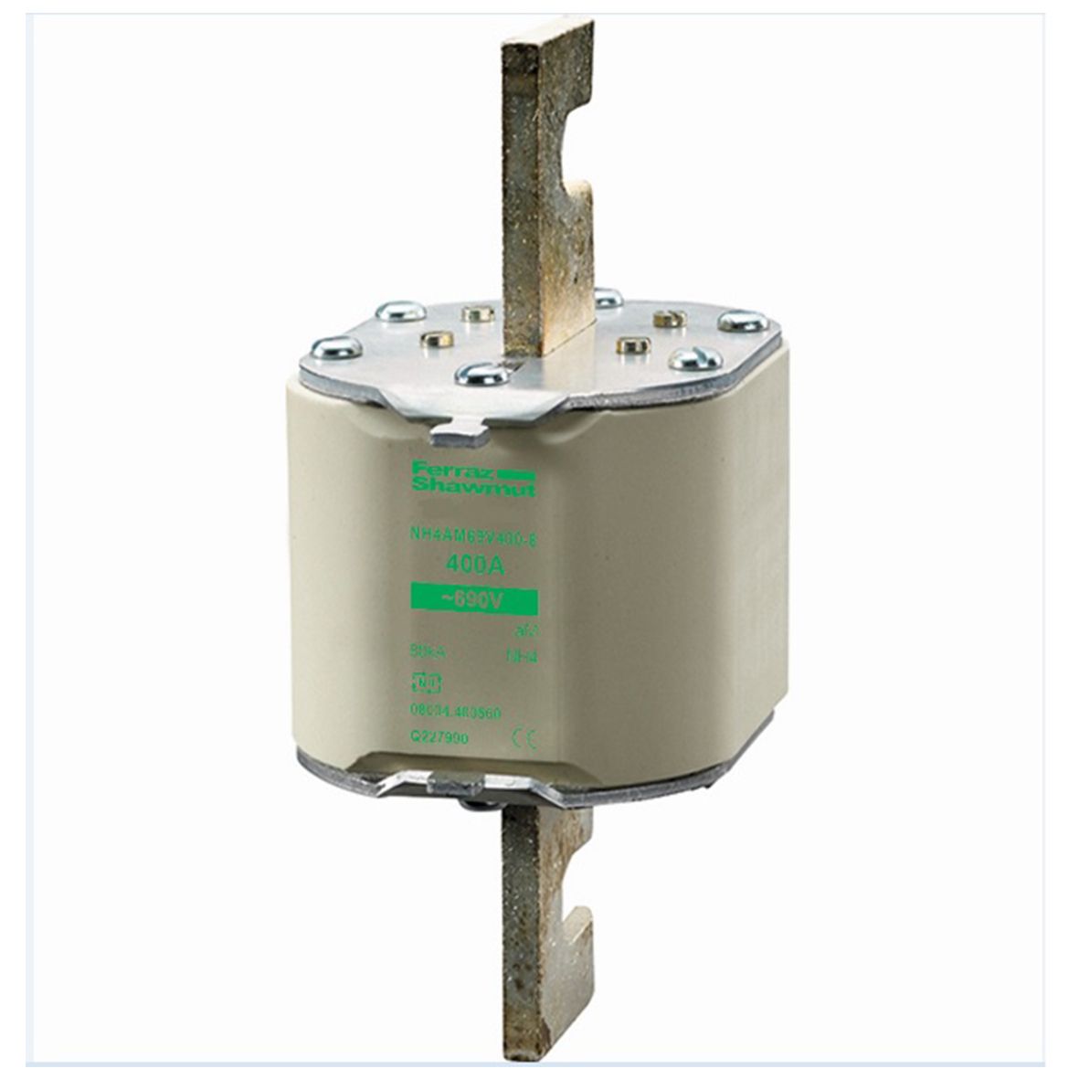Q227990 - NH fuse-link aM, 690VAC, size 4, 400A top indicator/live tags